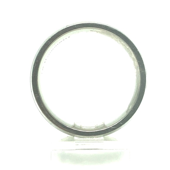 Men's Titanium FC 8mm Wedding Band - Picture 5 of 8